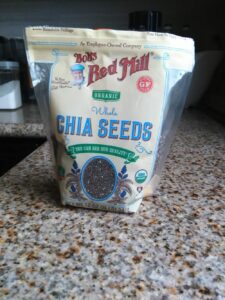 My first Package of Chia Seeds barely touched